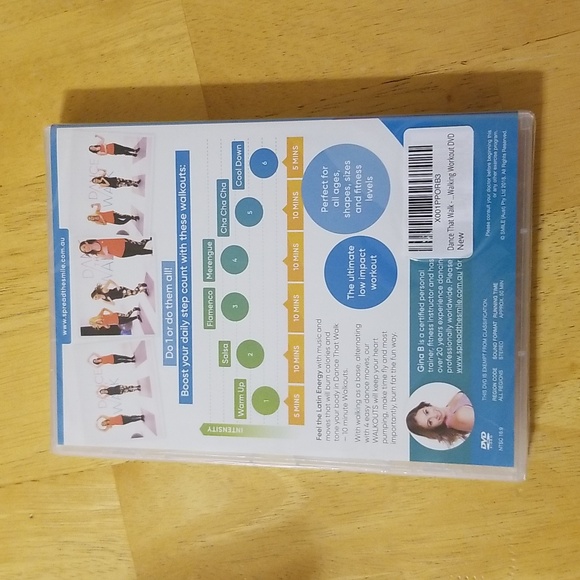2 Exercise DVD's, new in original cellophane - Picture 3 of 5